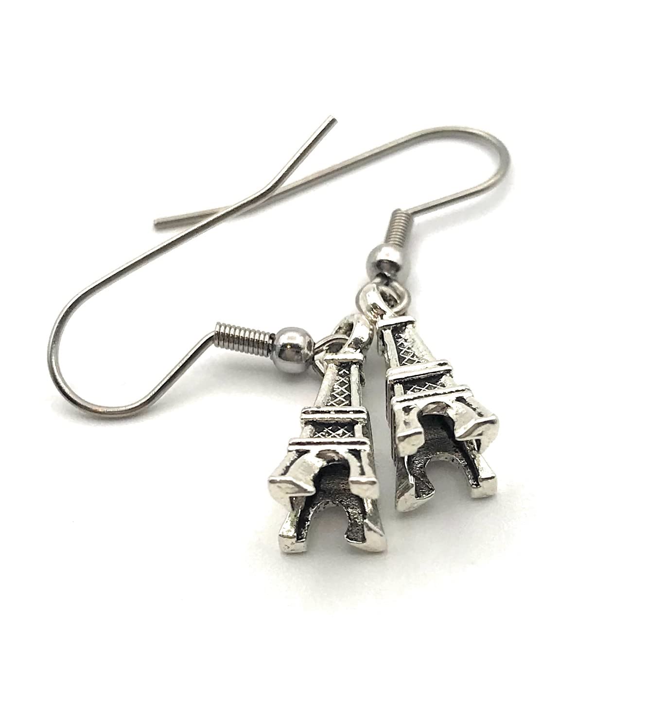 Eiffel tower earrings hot sale sterling silver