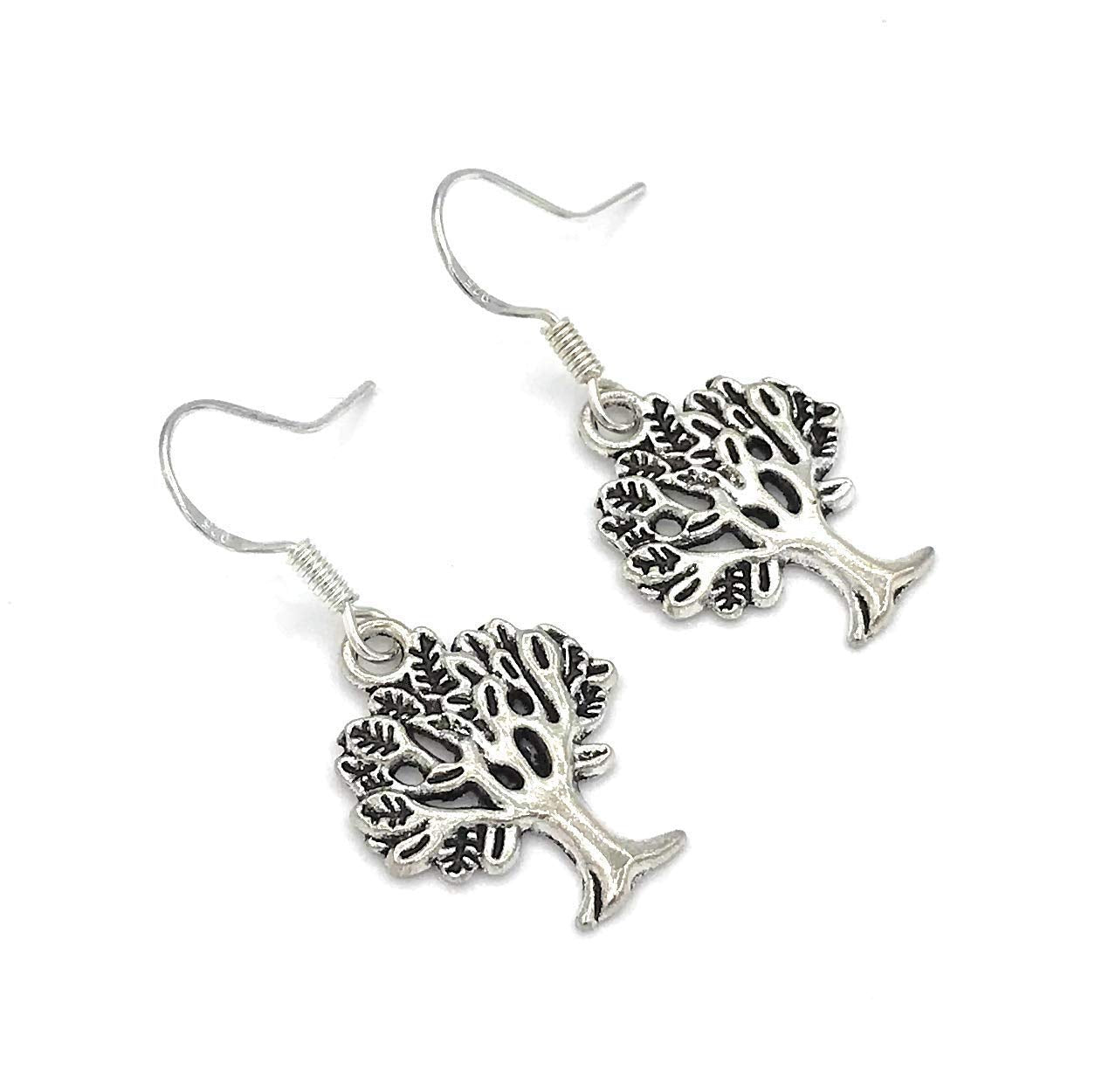 Tree of Life Earrings Side View from Scott D Jewelry Designs